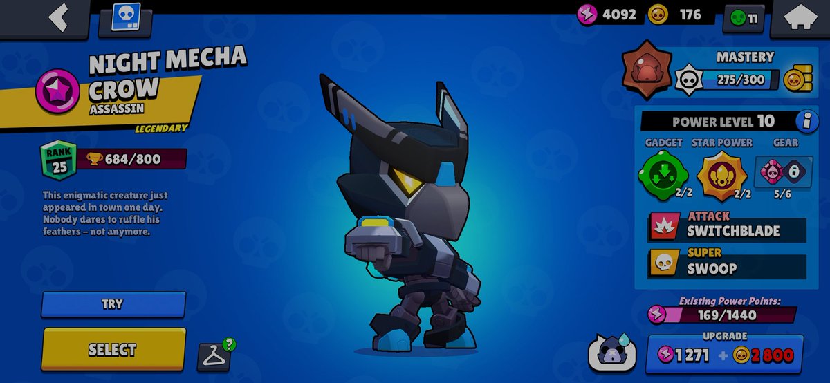 kin7vfon's tweet image. Since it&apos;s the last Day we&apos;re Seeing Power points In the Game,Show me How did you use it So far? 
here&apos;s mine
(More in the comments)
#BrawlStars #Starpoints #RumbleJungle #Skins