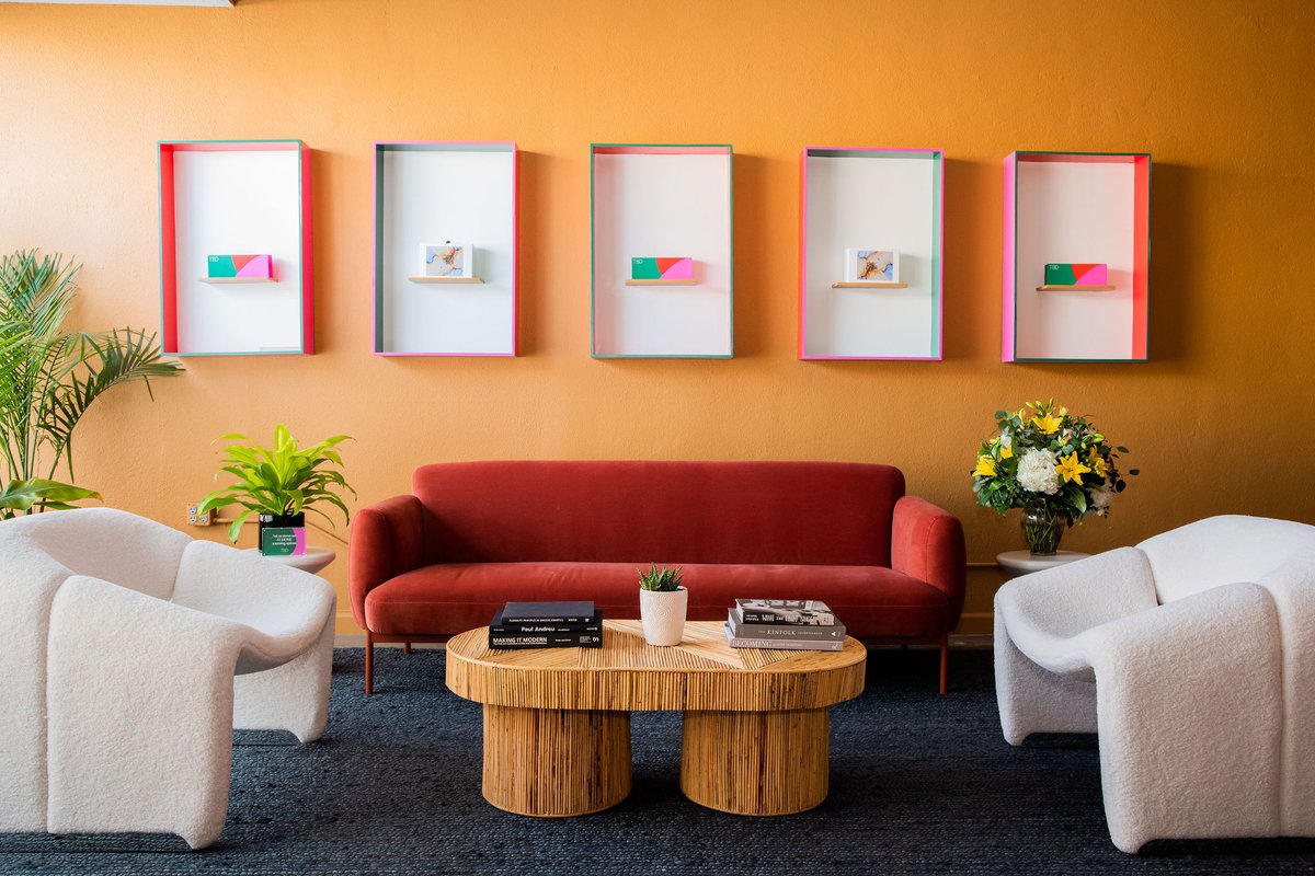 tbdhealth's tweet image. Just here admiring our colorful, sleek and 100% judgment free TBD Sexual Health Care Hub in #LasVegas | Walk-ins &amp;amp; Same Day Bookings Available 🍑 #JudgmentFreeZone tbd.health/?utm_content=s…