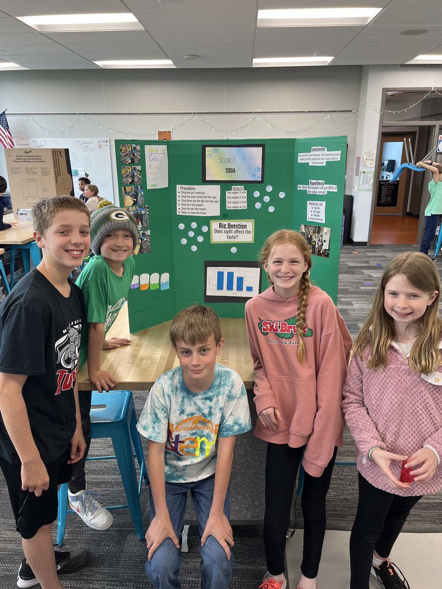 WauwatosaSTEM's tweet photo. We had a great turn out for last Fridays WSTEM Science Fair! The kids worked hard to prepare and it showed! https://t.co/apJ3lun3gf