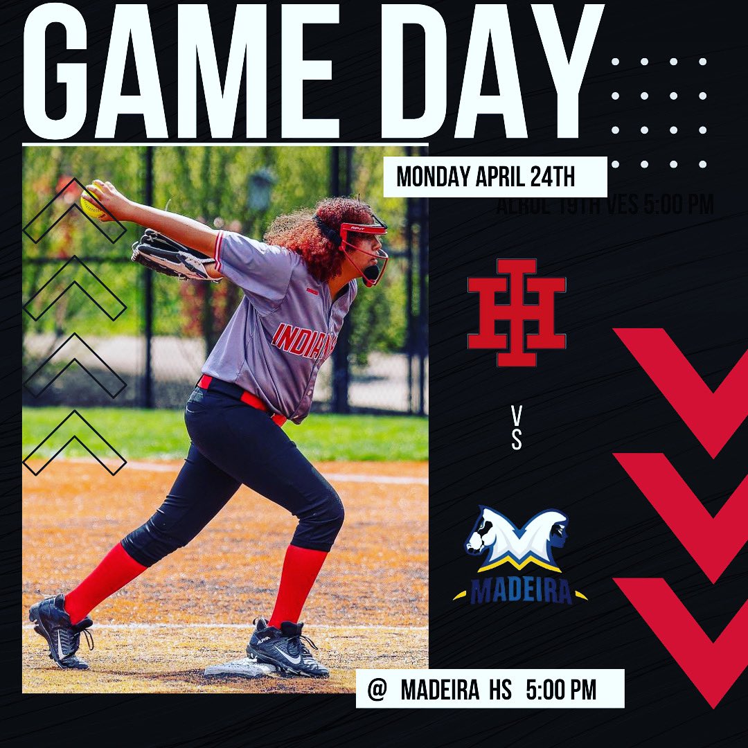 Watch us take on the Amazon’s at Madeira HS 5:00pm!