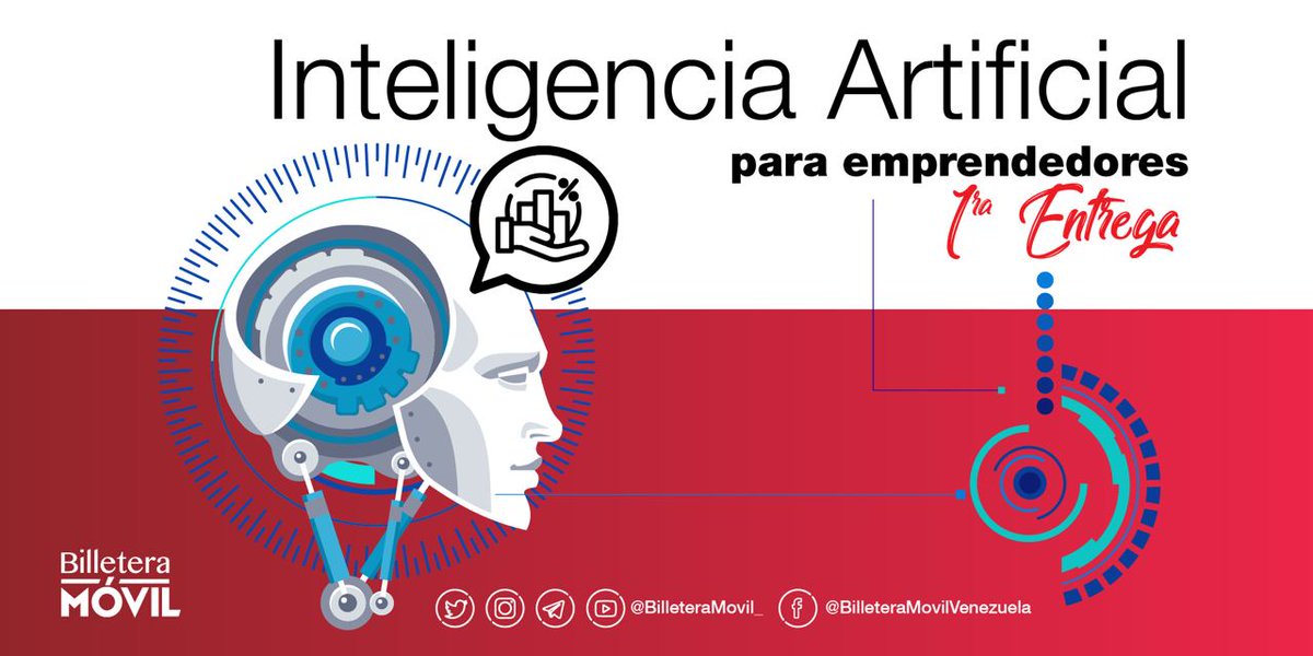 ¿Ya escuchaste hablar de Inteligencia Artificial? Te invitamos a conocer de qué se trata esta novedosa y revolucionaria tecnología y sus distintas aplicaciones, ingresando a nuestro nuestro canal en Telegram t.me/billeteramovil…