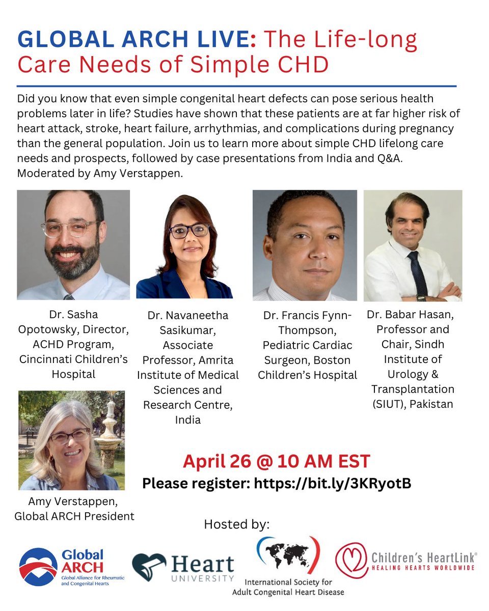 FindACHD's tweet image. Please join us this Wednesday (April 26) @ 10amEST to hear more about this largely misunderstood topic. It's a perfect opportunity for your professional or lived experience comments and insights. Pls register bit.ly/3KRyotB