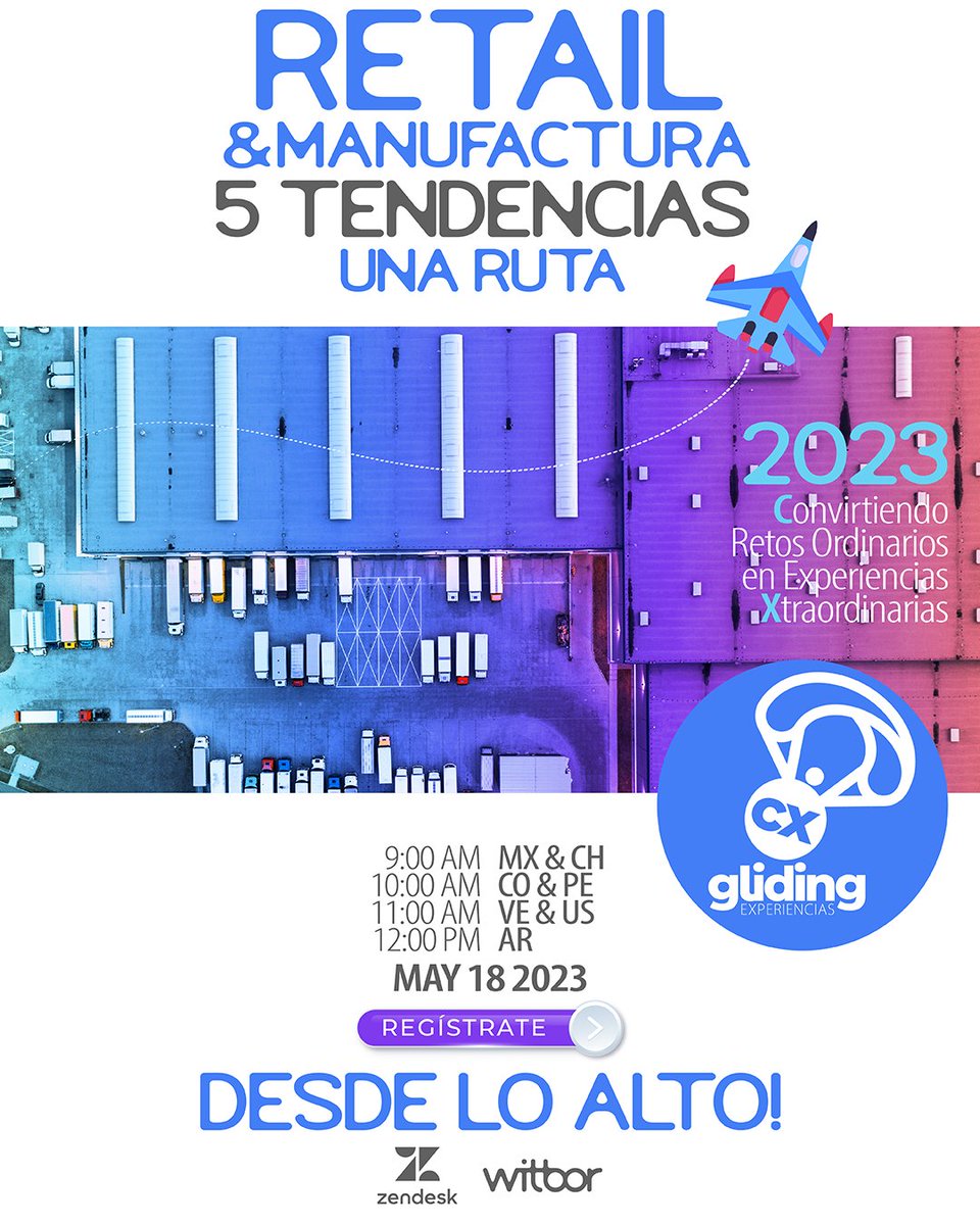 WitborOK's tweet image. Si trabajas en Retail y Manufactura y tu empresa está enfrentando retos de Transformación Digital para mejorar las Relaciones Con Sus Clientes en tiempos difíciles, es hora de volar! 

Participar no TIENE PRECIO, REGÍSTRATE hoy mismo:

zurl.co/rZFR 

Te esperamos!
