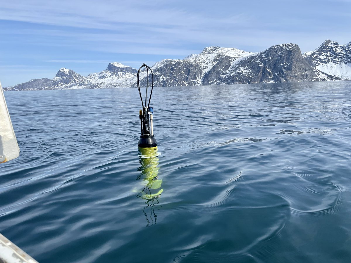 Float deployed! With <a href="/Lorenz_Meire/">Lorenz Meire</a> !