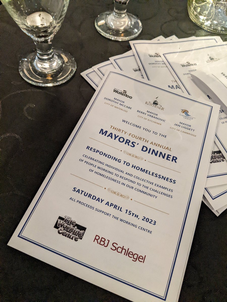 Thank you to all who supported the 34th Annual Mayors’ Dinner! 800+ people gathered to celebrate those responding to homelessness. Donations to The Working Centre are still welcome: donate.theworkingcentre.org. See you next year! #MayorsDinner #WorkingCentre #homelessness