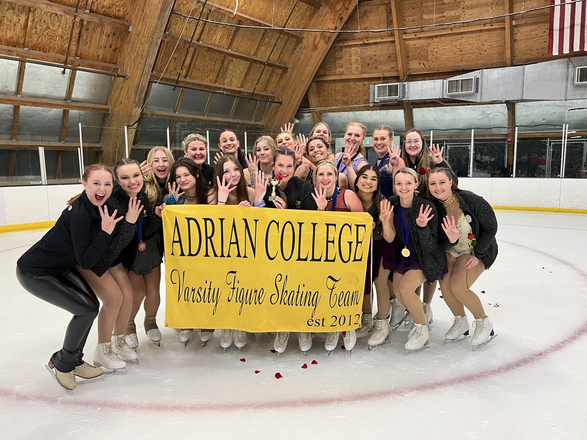 The <a href="/AdrianVSST/">Adrian College Varsity Skating</a> competed at the 2023 Figure Skating Intercollegiate Final in California where the Bulldogs finished in fourth!

RECAP--bit.ly/3LtnOKQ

#GDTBAB