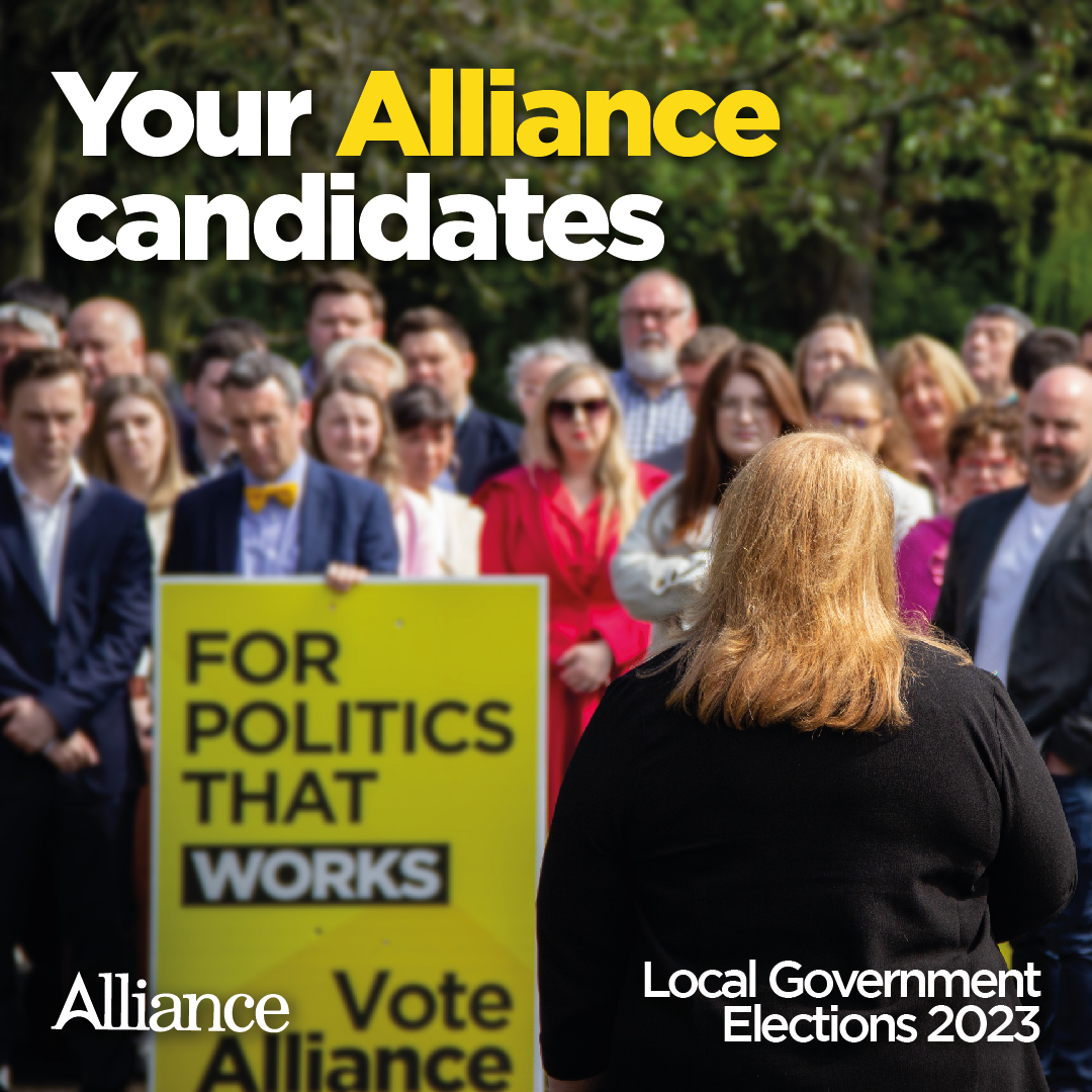 Alliance is standing in more areas of NI than ever before in May's Local Government Elections.

Have a look and see who your Alliance candidates are via the link in our bio! 💛 

#LE23 #AllianceWorks