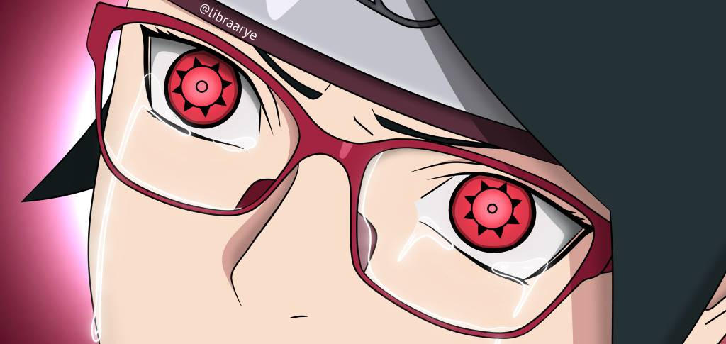 ABD on X: People hating on Sarada's mangekyou sharingan and calling it  trash actually have 0 reading comprehension and are just PURE BORUTO  haters. Kishimoto is writing peak and ill explain why