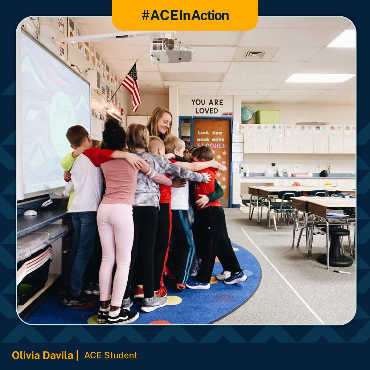 ACEedu's tweet photo. Last week for the #ACEinAction Photo Contest! If youβre an ACE student/alum who is also a teacher or nurse, share a photo of you at work so you can receive your ACE pennant. But you better do it before midnight on Friday! Full details and rules here: https://t.co/PO76FV029M https://t.co/4TXlEm1dSq