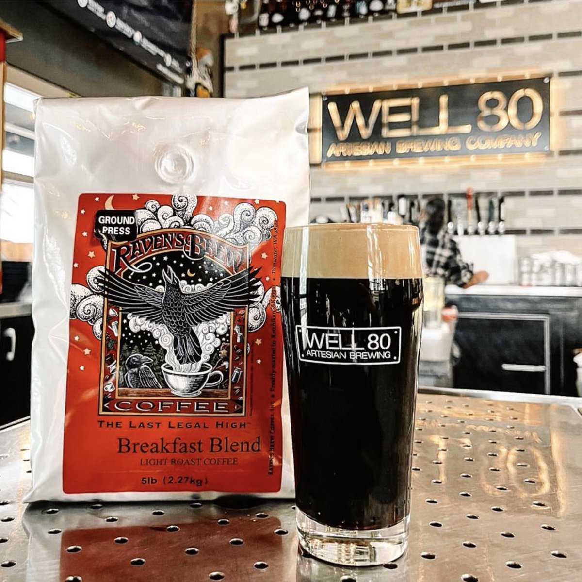 Well 80 Brewhouse (@well80brewhouse) on Twitter photo Chocolate Island Stout is on tap! 😍🏝️
Our <a href="/RavensBrew/">Raven Maven</a> Stout the Raven Nevermore aged on cocoa nibs, vanilla beans, turbunado raw sugar & Clascik toasted coconut! 🥥
6% ABV | 45 IBU
Open today 11:30AM - 10PM. Happy Monday! 🍻 Chocolate Island Stout is on tap! 😍🏝️
Our <a href="/RavensBrew/">Raven Maven</a> Stout the Raven Nevermore aged on cocoa nibs, vanilla beans, turbunado raw sugar & Clascik toasted coconut! 🥥
6% ABV | 45 IBU
Open today 11:30AM - 10PM. Happy Monday! 🍻