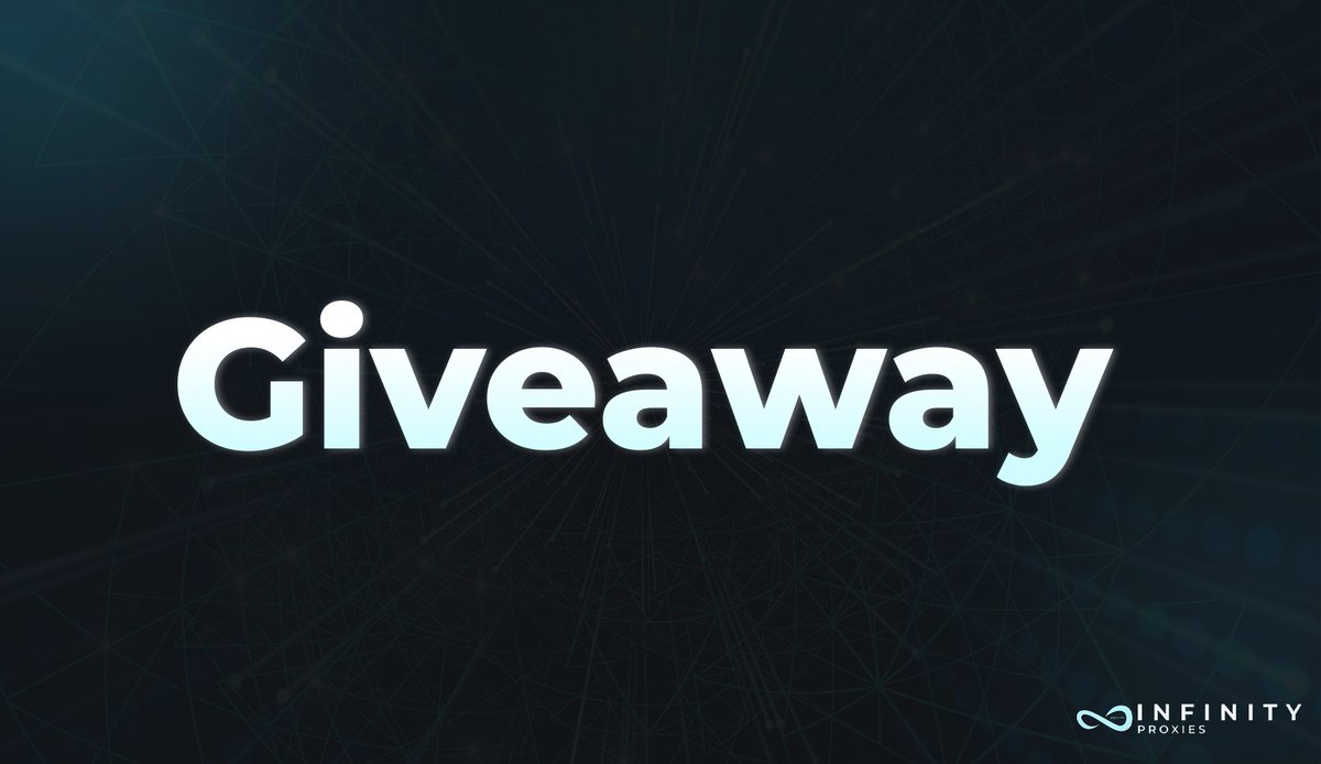 Infinity Proxies (@infinitysupply_) on Twitter photo We got something big for you guys today π
We are going to give away 100 ISPS x 5 β‘οΈβ‘οΈ
If you post success in our discord server with those ISPS, you will get the chance to keep your ISPS at a Discounted Price! 
Like π, retweet and follow to enter the giveaway!
GL π₯°π«‘ We got something big for you guys today π
We are going to give away 100 ISPS x 5 β‘οΈβ‘οΈ
If you post success in our discord server with those ISPS, you will get the chance to keep your ISPS at a Discounted Price! 
Like π, retweet and follow to enter the giveaway!
GL π₯°π«‘