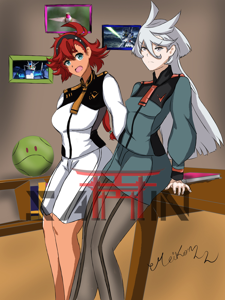 sannin22's tweet image. SulettaXMiorine #artdigital #digitalart #digitalf #ミオリネ・レンブラン #機動戦士ガンダム #水星の魔女 #スレッタ・マーキュリー #meikon22 #animegirl pixiv.net/artworks/10749…