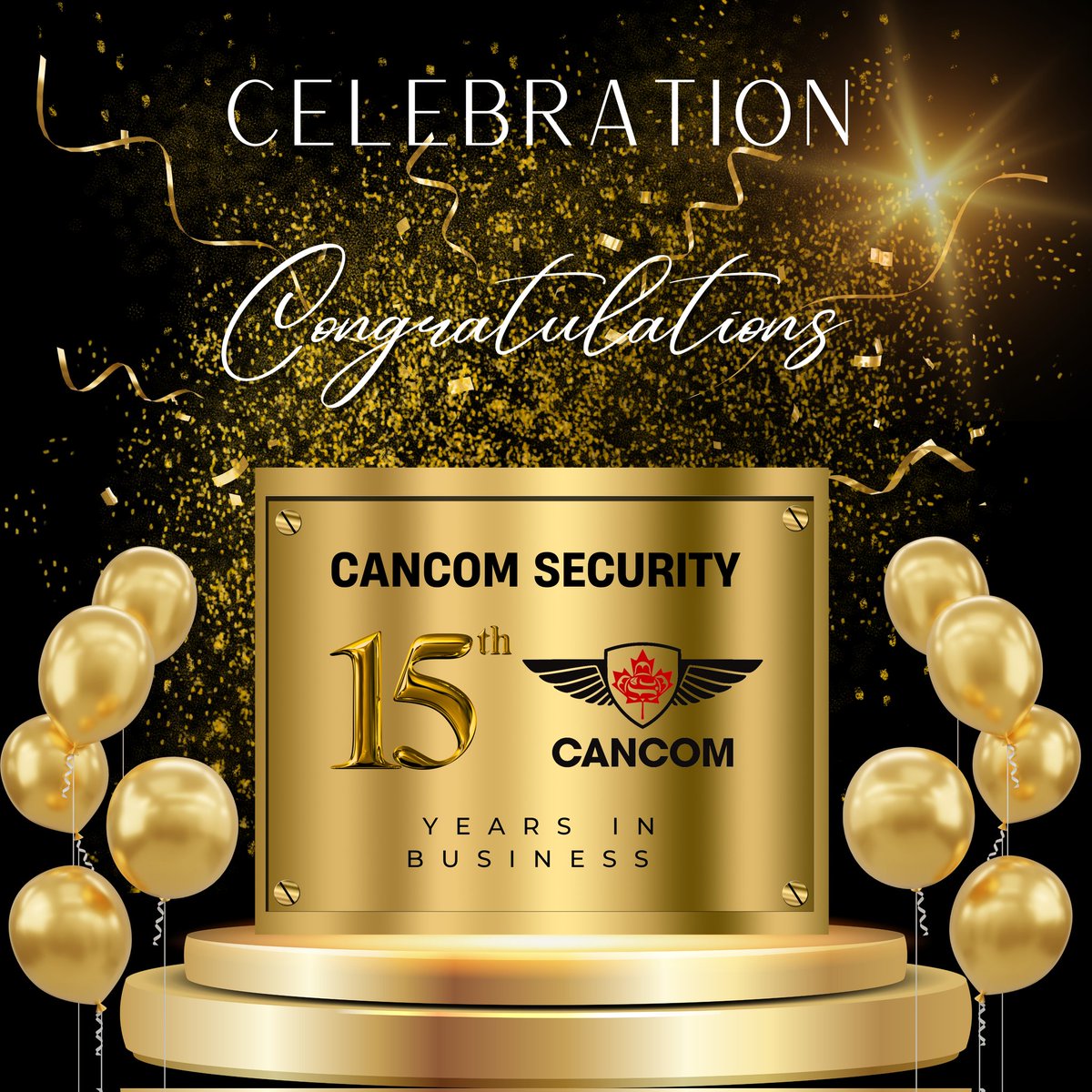Christine Page (@fcc_tps_cpage) on Twitter photo Congratulations to my blue family, Cancom Security who celebrate15 years in business. Thank you for having me part of your continuing growing business 🙏
Thank you to all Cancom Security clients who continue to trust in
<a href="/CancomSecurity/">Cancom Security</a>
#cancomsecurity #15yearscelebration Congratulations to my blue family, Cancom Security who celebrate15 years in business. Thank you for having me part of your continuing growing business 🙏
Thank you to all Cancom Security clients who continue to trust in
<a href="/CancomSecurity/">Cancom Security</a>
#cancomsecurity #15yearscelebration