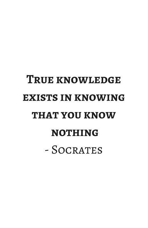 lacey_nae's tweet image. #trueknowledge #socrates #youknownothing