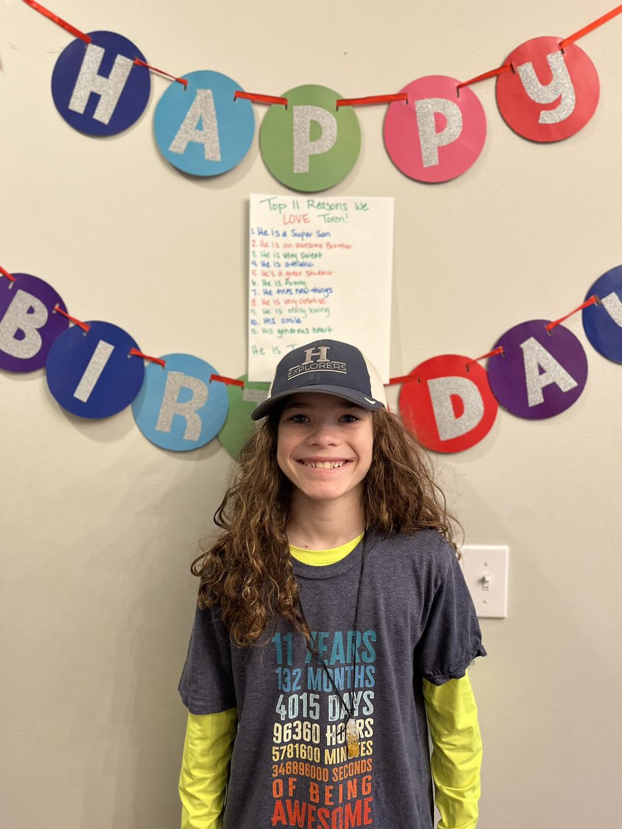 Happy #11 birthday to my sweet boy. Love you to pieces, buddy! 💗