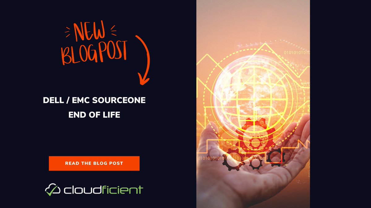 cloudficient's tweet image. If you&apos;re heavily invested in EMC SourceOne you should consider migrating the data to the cloud before the end of life. Read more in our blog. #sourceone #cloud #migration #EMCSourceOne hubs.li/Q01JmVPM0