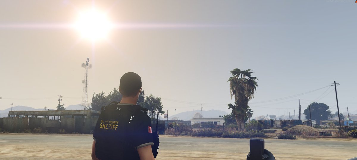 ReaperStateRP's tweet image. Hot day over here in sandy shores 🥵
