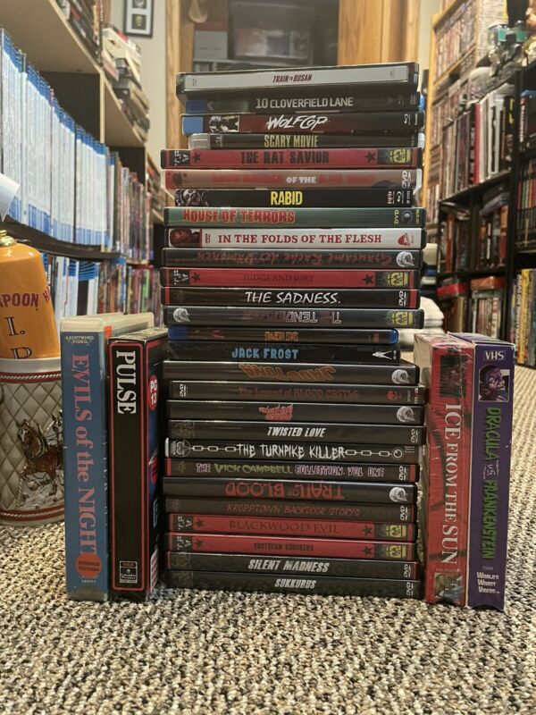 I Want My VHS on Twitter "Horror Lot Blu DVD VHS King of the Witches