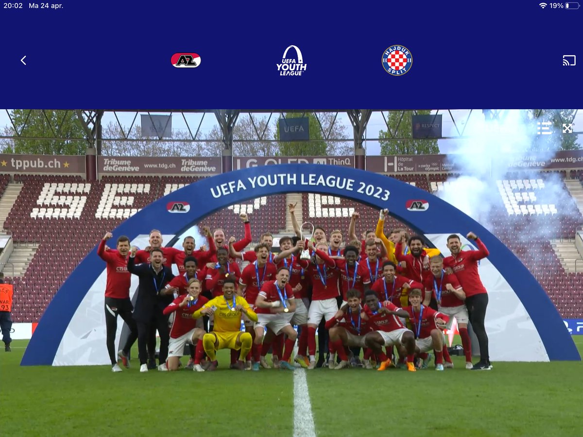 Wat een geweldige prestatie van AZ!