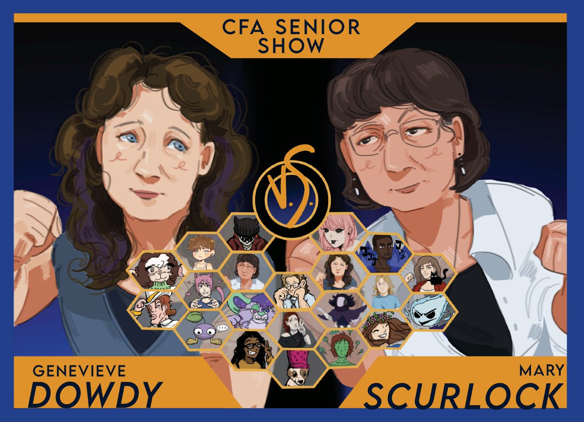 We are excited to announce the opening night of the CFA Visual Art Seniors!!!

Come out to ArtWorks Gallery (320 Hull St. Richmond, VA 23224) April 28th-May 14, 2023. You will be able to view the amazing talent of the CFA Visual Arts class of 2023!