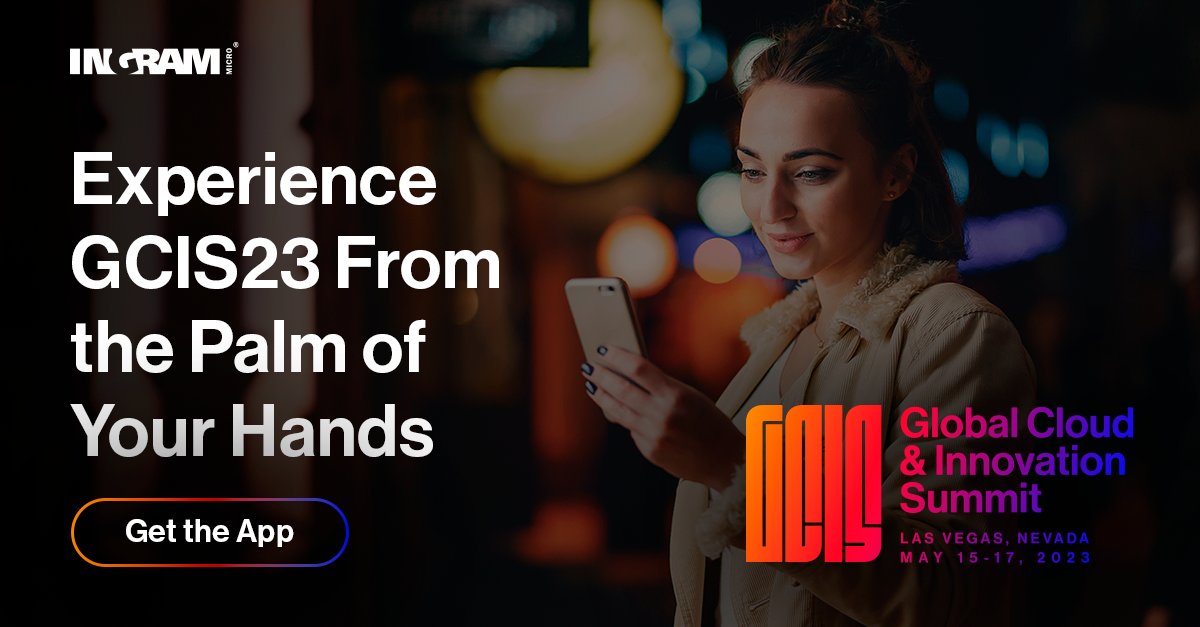 IngramMicroUSA's tweet image. Attention #IMGCIS23 attendees! Have you downloaded the Global Cloud and Innovation Summit app? Build your session agenda, view event details and network with attendees and sponsors right from your phone.
Get the App –
Apple- ow.ly/18LE50NPbAJ
Google- ow.ly/fw2e50NPbAK