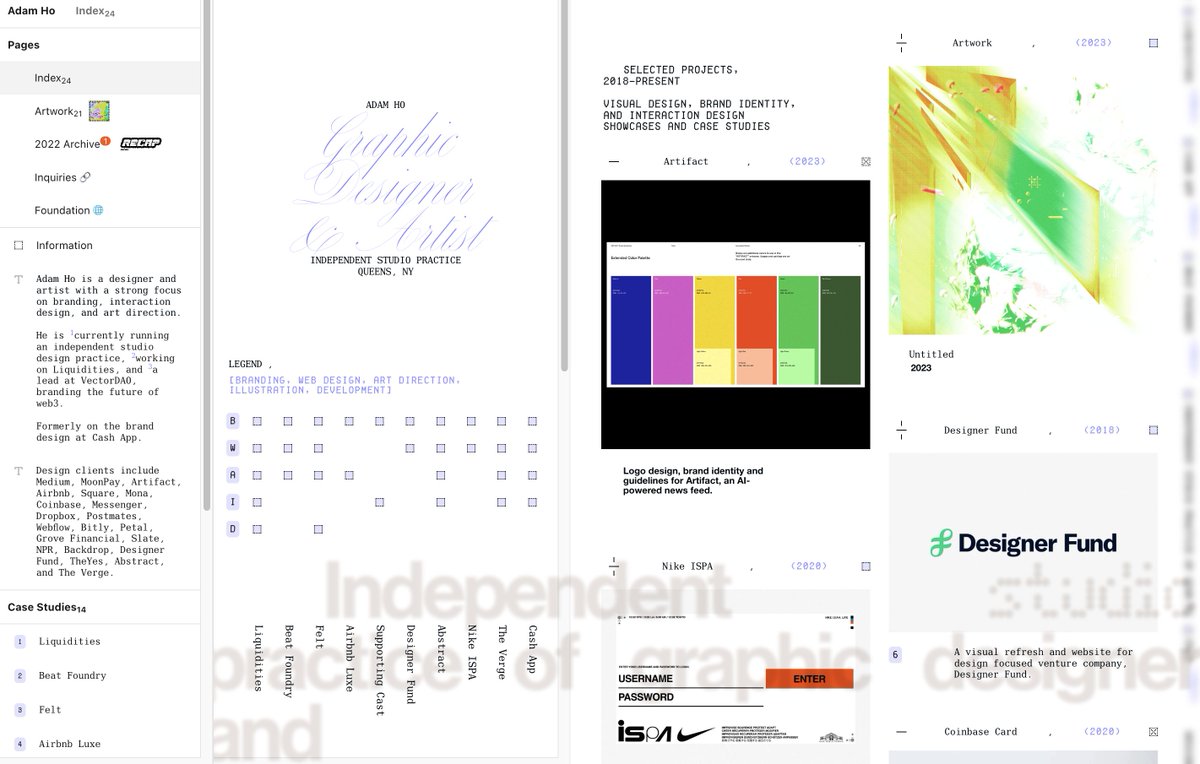 cofolios's tweet photo. A recap of the portfolios posted this past month!

From @adamho @anneshlee @daniel__designs @AlecBabala  

Thread Below 🧵 https://t.co/o9gL6AcpXo
