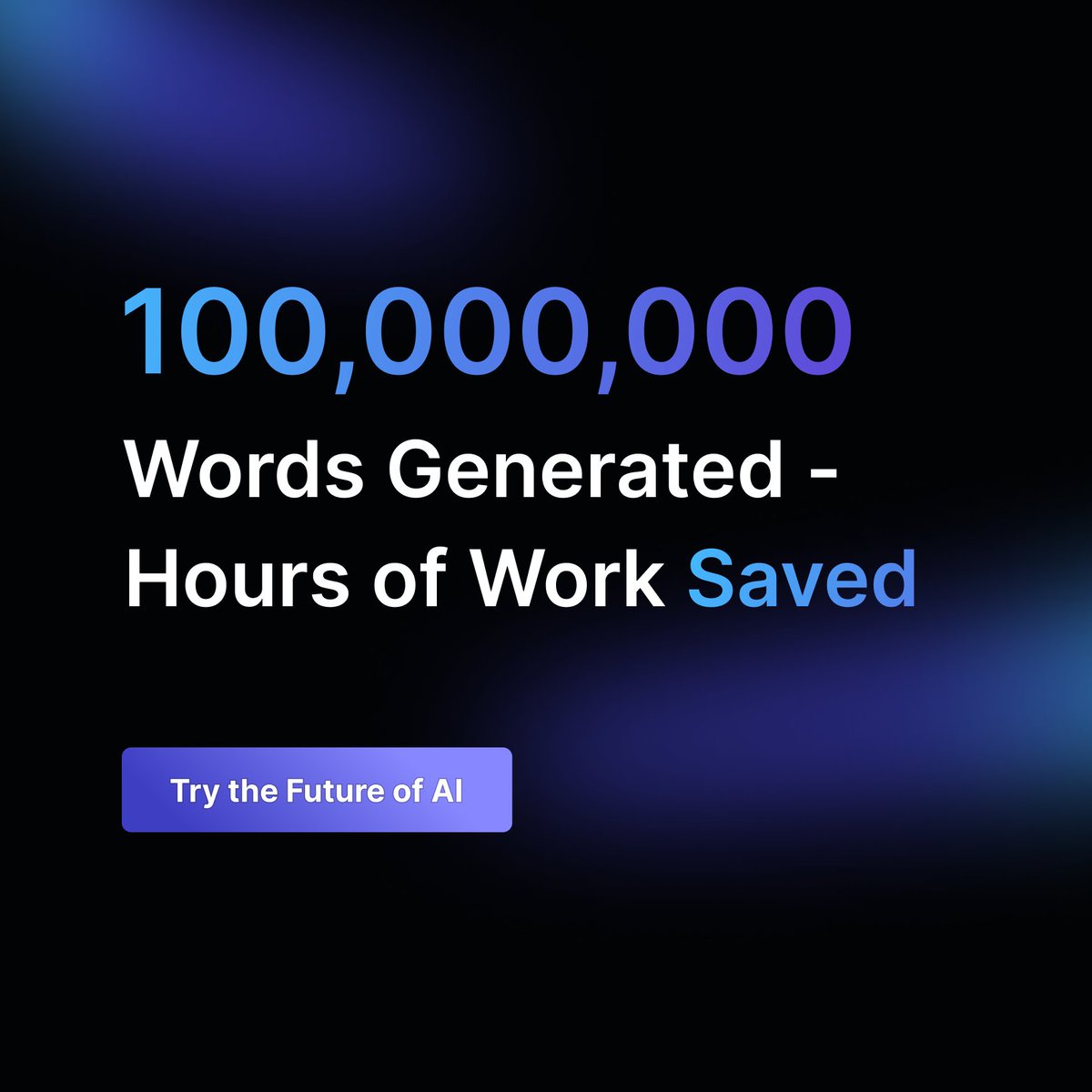 SinCodeAI's tweet image. Our community has produced a whopping 100 million words and has saved countless of working hours.
Join us today and discover the full potential of AI. sincode.ai
P.S. this was, for once, written by a human ;))