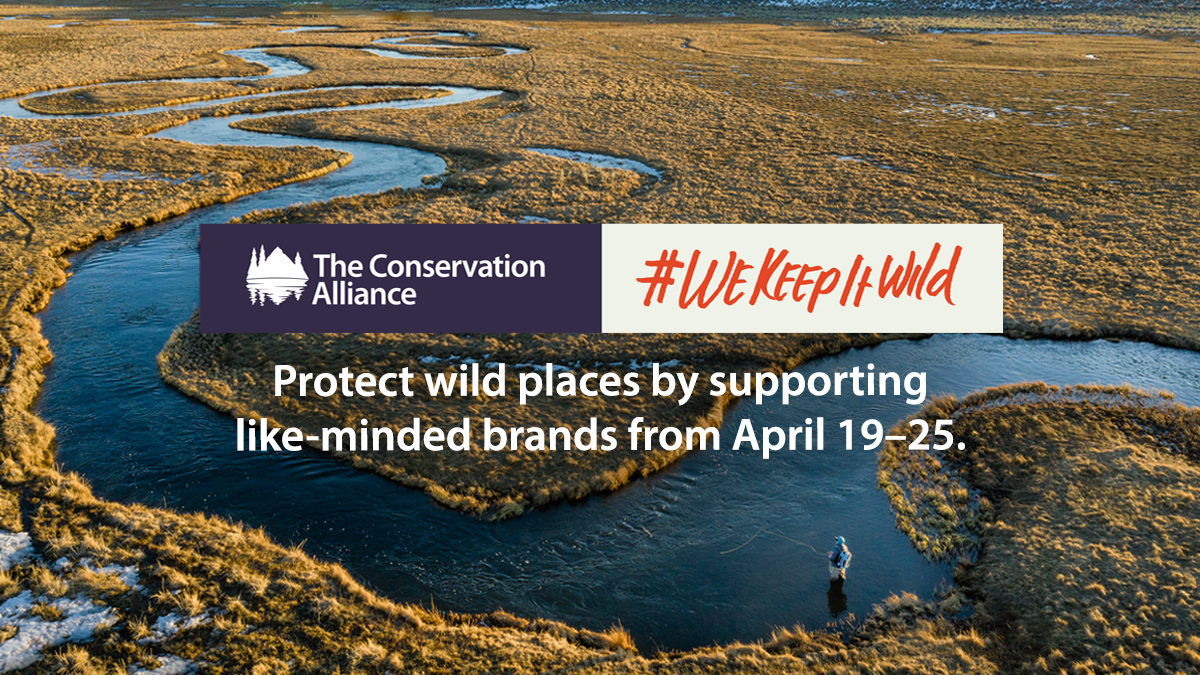nomadixco's tweet image. Together, we can keep it wild! From April 19-25, we’re donating 5% of our online sales to The Conservation Alliance. #WeKeepitWild

With 7 member companies, we&apos;re using our collective power to protect North America’s outdoor spaces and wild places🌲 Shop: bit.ly/3LqTY9x