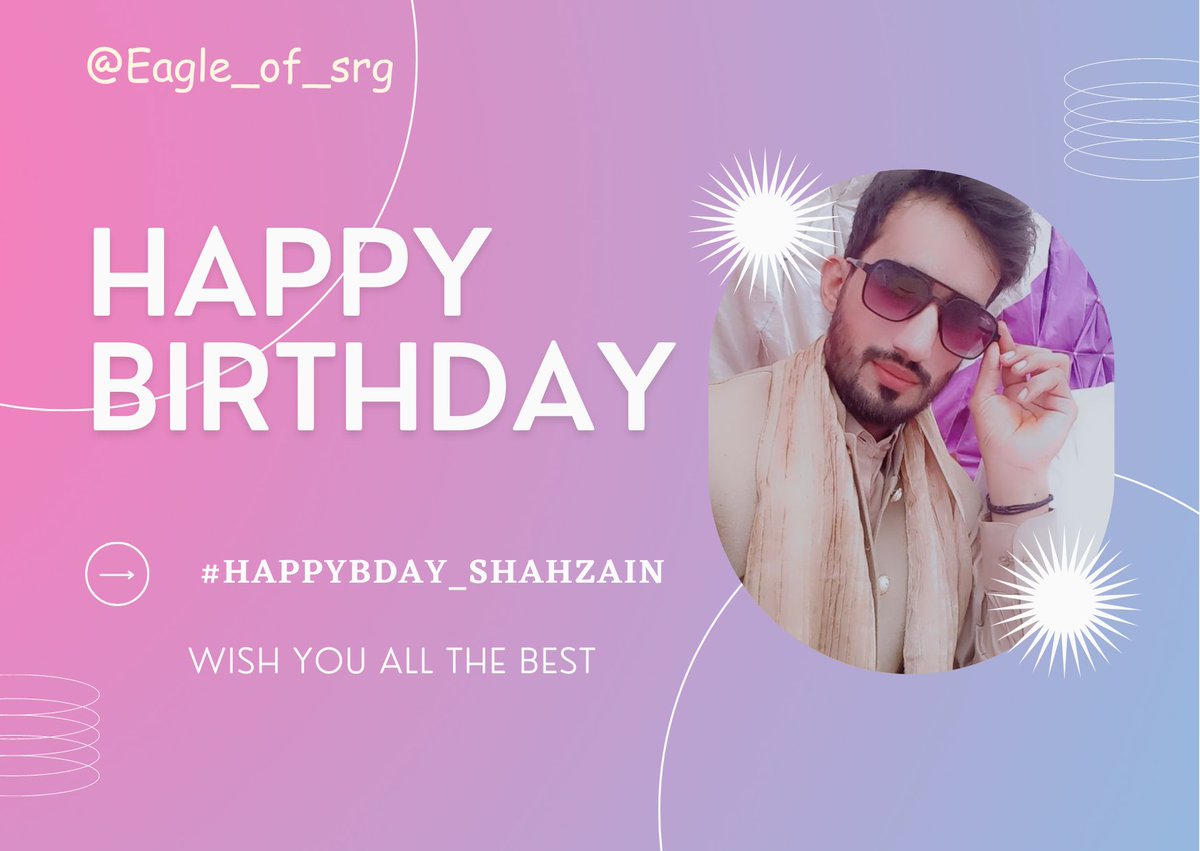 AwaisGhias's tweet photo. Happy birthday Bro πππ₯³ππͺ·ππ
Hereβs to another year of lasting joy and incredible friends. Thanks for being awesomeπ
@Eagle_Of_Srg
#HappyBDAY_SHAHZAIN https://t.co/VcPiOdPRRo