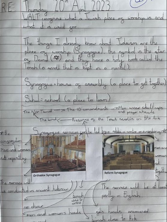 RE at Manorfield Primary School tweet media