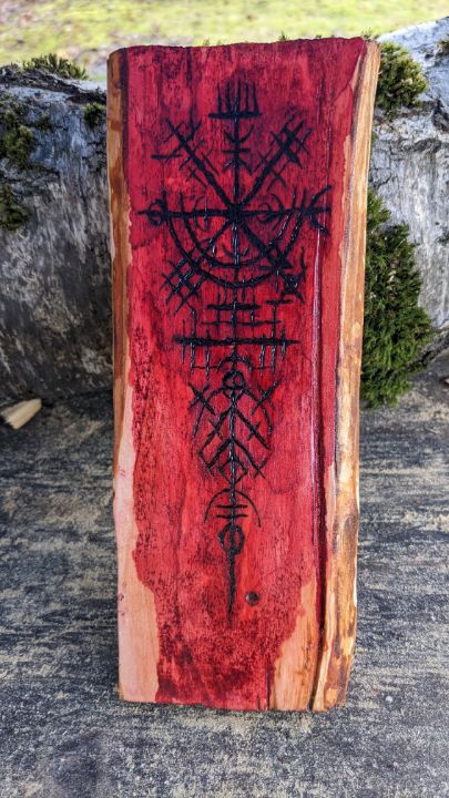 warthog_TG's tweet photo. Art of the Day: "Vegvisir Icelandic Magical Stave". View at: https://t.co/e51zh1xXBq https://t.co/OYtNcSJZdT