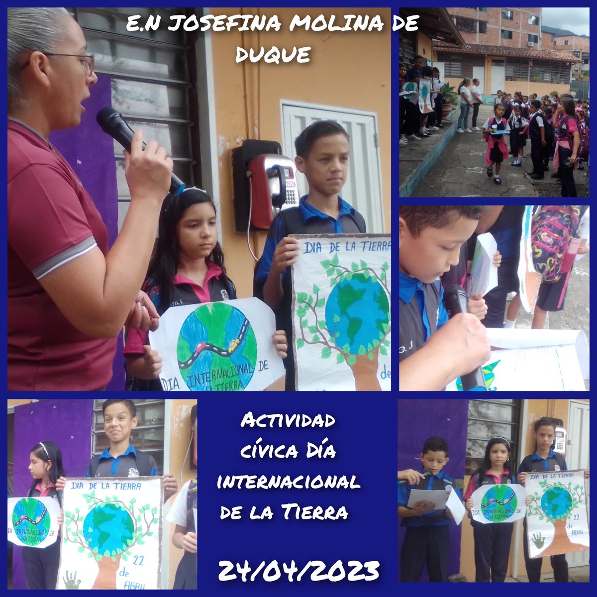 Día Internacional de la Tierra. E.N Josefina en esta semana realizando actividades especiales.