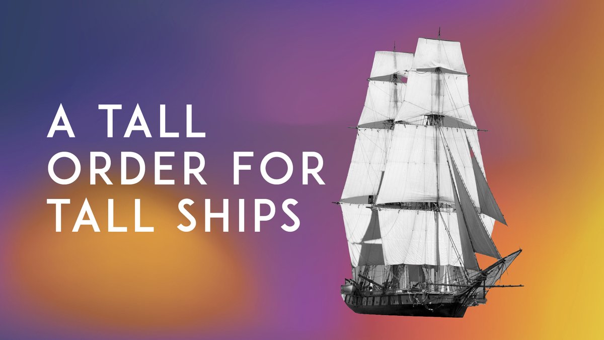 It's #sails, #riggings and masts galore as US Merchant Marine Captain Cynthia Robson regails us with what it's like to be a #MasterMariner sailing a #tallship.

Check it out at youtu.be/xPf0mSNkDdg