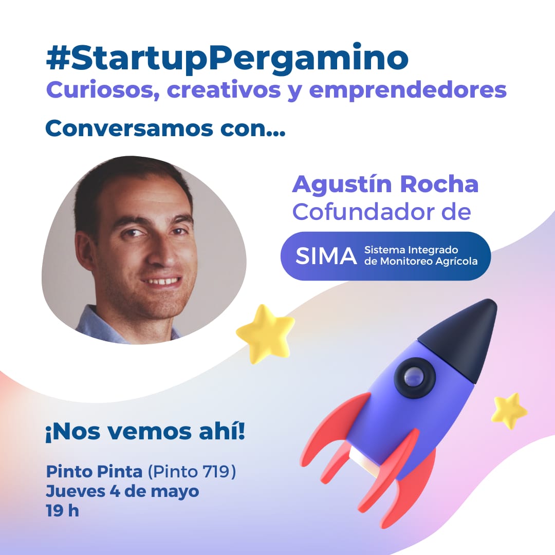 Vuelven los encuentros de #StartupPergamino

Sumate el próximo Jueves 4/5 a las 19h a una nueva edición de este movimiento que busca mostrar todo lo bueno que está pasando en Pergamino y el mundo emprendedor (pese a todo!!)

ABIERTO A TODOS Y GRATUITO!