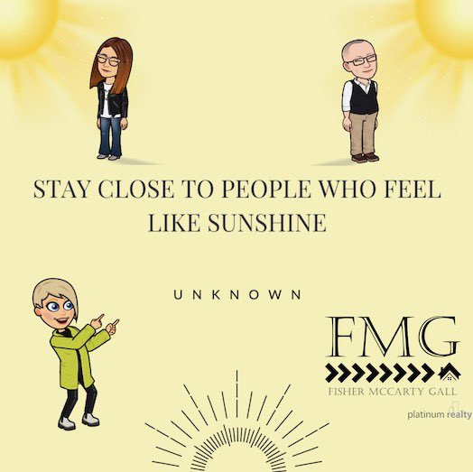 FMGrealestate's tweet photo. ☀️😎 What are your real estate needs this week? FMG is always ready to shine for and with you! 😎☀️

💚🏡💚 #omgFMG #FMGrealestate #FMGtimesthree #yourfriendsbecomeFMGfriends #shineon @SandyCarterFish @AngieMcCarty005 @tgall73 https://t.co/jsam7bujLq