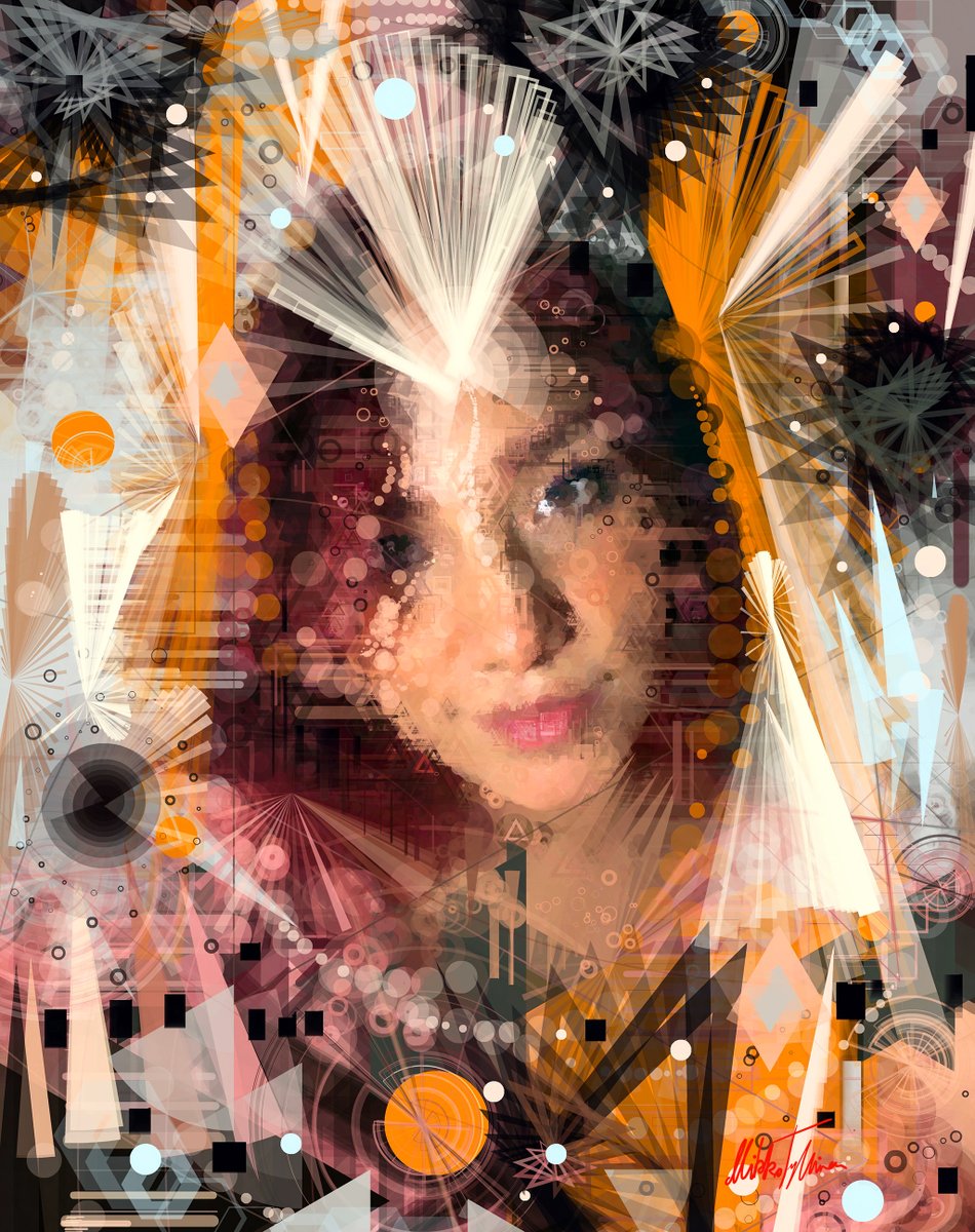 MikkoTyllinen's tweet image. ~ All I Need ~
Deco abstract portrait

"Don't tear me down for all I need
Make my heart a better place
Give me something I can believe
Don't tear me down
You've opened the door now, don't let it close"
#abstractportrait #portrait #painting #abstraction #decoabstractportrait #art
