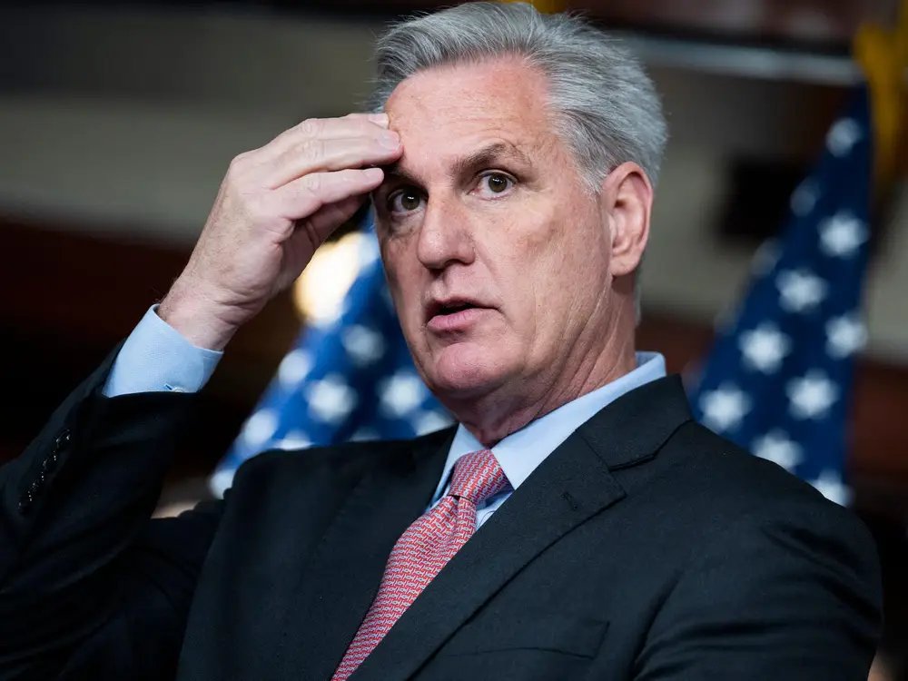 WHOA. Kevin McCarthy's demands to avoid a default on our debt are a disaster! He is trying to tank the global economy unless he is allowed to: - Reduce access to veterans’ care + increase wait times for veterans receiving benefits (A 22% decrease in VA funding). - Eliminate…