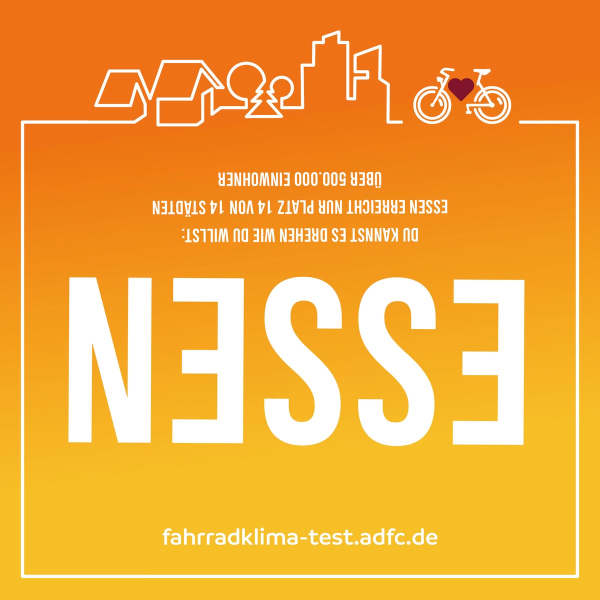 Schade! Aber mit den Ideen unter adfc.de/toolbox klappts bestimmt! #FKT22 <a href="/FahrradClub/">ADFC Bundesverband</a> <a href="/ADFCEssen/">ADFC Essen</a> <a href="/Essen_Ruhr/">Stadt Essen</a>
