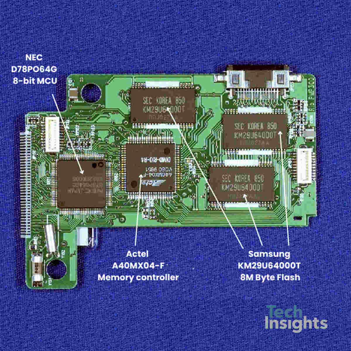 I was released in 1998 and was the first of my kind without any moving parts. What am I? Put your guess in the comments. 
#Retrotech #Semiconductor <a href="/TechInsightsinc/">TechInsights</a>