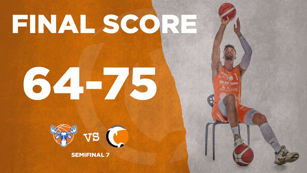 🔥 SM-FINAL! 🔥

Norrköping Dolphins spelar ännu en finalserie med start på torsdag på bortagolv.

Adam Ramstedt poängbäst med 16 i den sjunde avgörande semifinalen. 

#förNorrköping  #dolphinsbasket #SBL #basketse