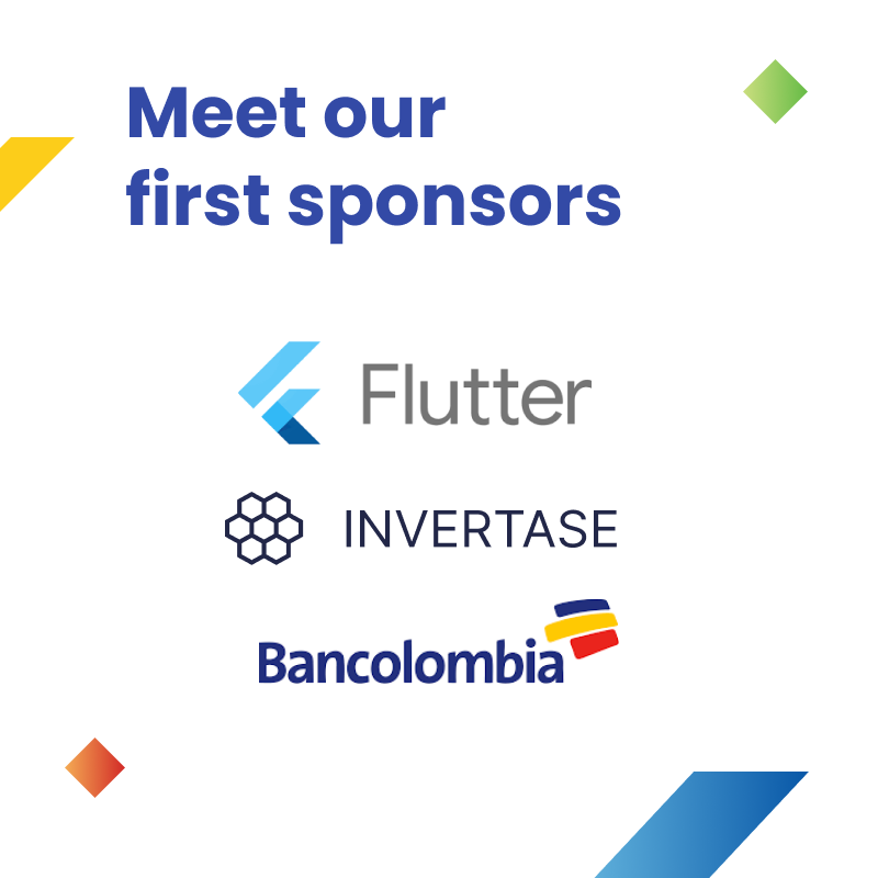 FlutterConfLAT's tweet image. Thank you @FlutterDev, @invertaseio , and @Bancolombia for being the first sponsors and trusting and supporting #FlutterConfLatam 🇨🇴
Gracias @FlutterDev, @invertaseio y @Bancolombia por ser los primeros patrocinadores y confiar y apoyar #FlutterConfLatam 🇨🇴
