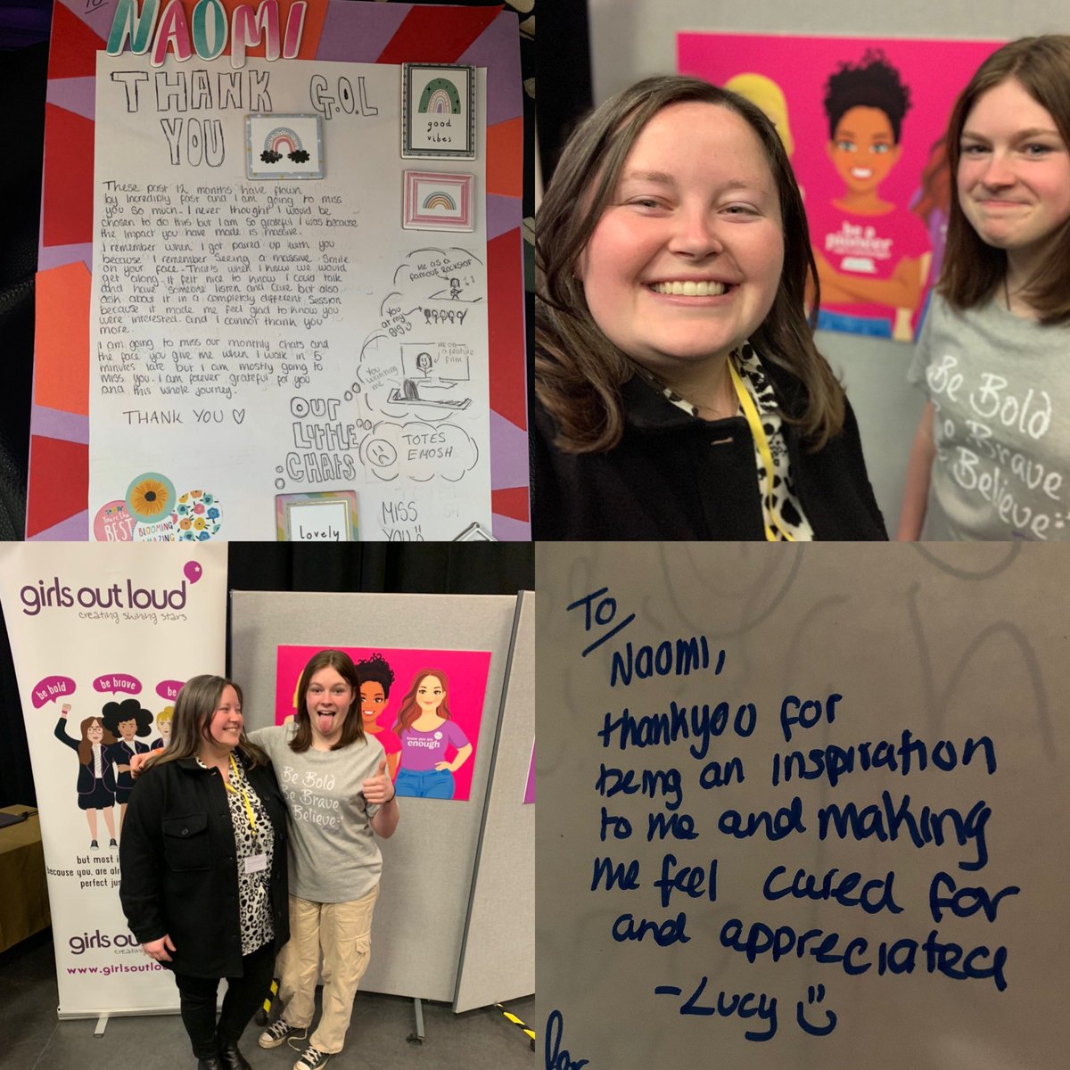Naomi Lee (@eracnaomi) on Twitter photo It has been a pleasure being a Big Sister with @girlsoutloudorg. Absolutely overwhelmed with the journey me and my Little Sister have been on throughout the last year. Grateful for this wonderful experience π <a href="/CLordERAC/">Craig Lord</a> <a href="/U3Development/">Si Crumbleholme</a> <a href="/gpincheshire/">Gary Palmer</a> It has been a pleasure being a Big Sister with @girlsoutloudorg. Absolutely overwhelmed with the journey me and my Little Sister have been on throughout the last year. Grateful for this wonderful experience π <a href="/CLordERAC/">Craig Lord</a> <a href="/U3Development/">Si Crumbleholme</a> <a href="/gpincheshire/">Gary Palmer</a>