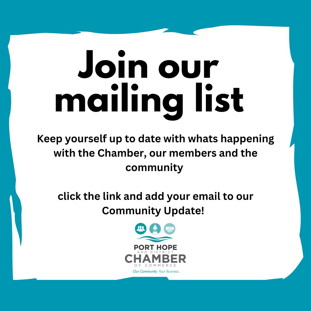 Stay in Touch with what's happening with the Chamber, our members and the community 

click the link and add your email to our Community Update!

conta.cc/3LpuHg5