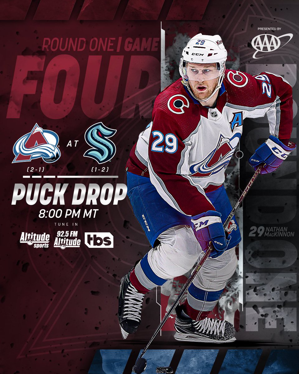 Get ready. 

#GoAvsGo