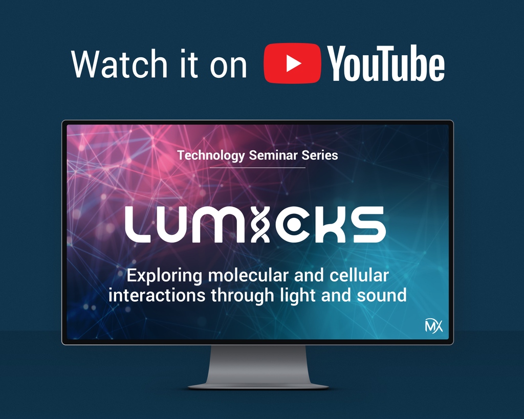 Weren't able to join? A recording of our Technology Seminar with @LUMICKS_nl is now available on YouTube: youtu.be/xLGnSBUcpew. Subscribe to the channel for the latest educational content. #bioinformatics #genomics #cellavidity