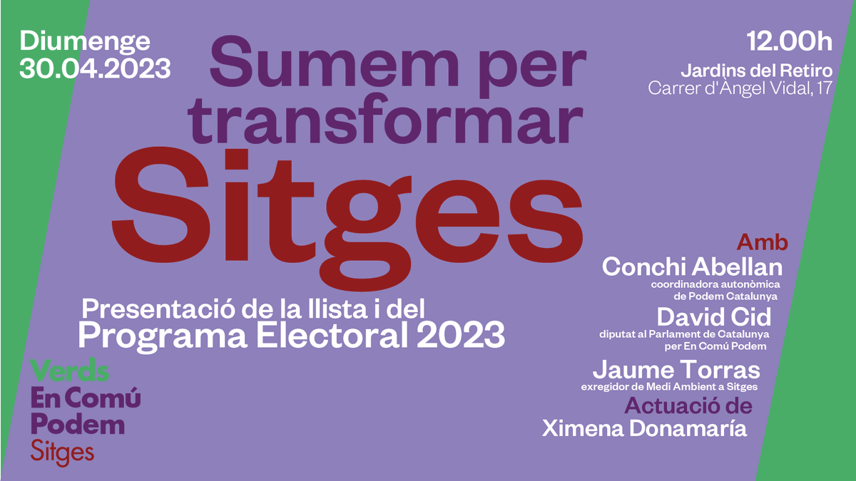 Verds En Comú Sitges tweet media