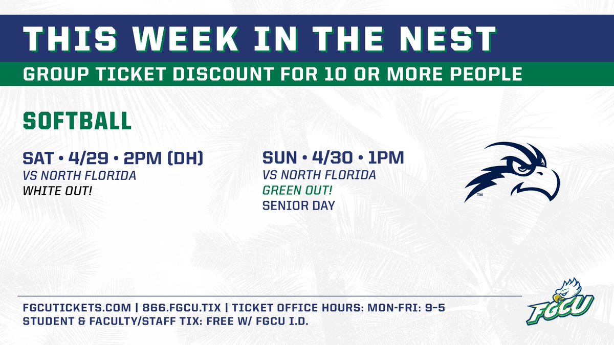 FGCU Ticket Office tweet media