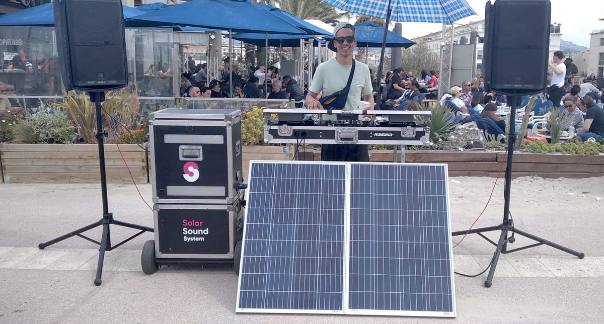 🌞 Prado Beaches: 93 kg of waste collected on the beaches, 160 kg at sea thanks to the NGO @1PieceOfRubbish. Musical atmosphere with Solar Sound System and sustainable village to raise awareness of environmental issues 🌱🌊 #CleanMarseille #SolarSoundSystem #Marseille