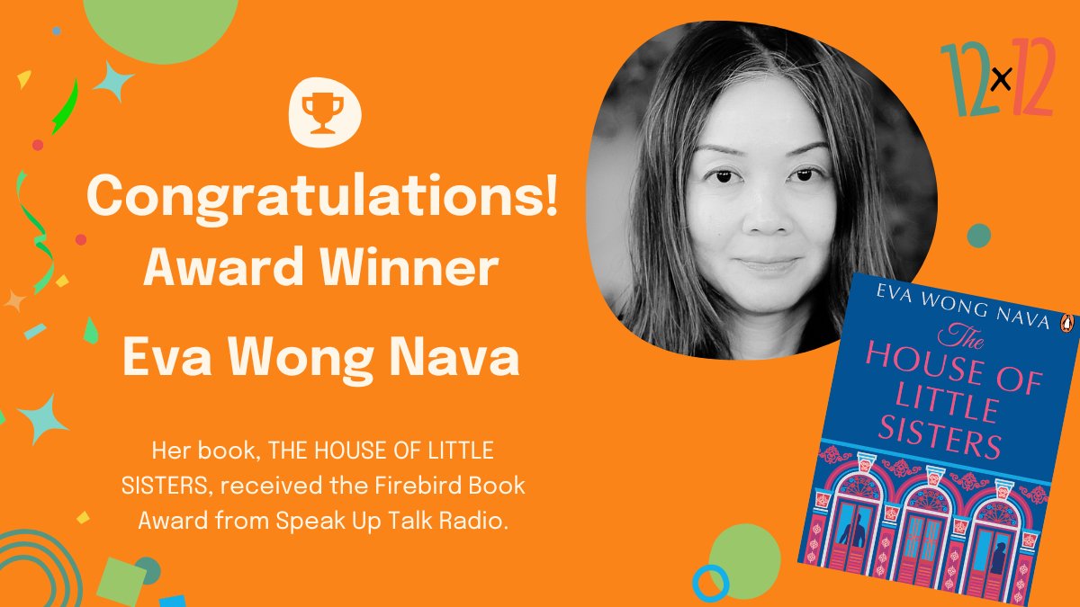 Bravo to #12x12PB member @evawongnava! Her #picturebook, THE HOUSE OF LITTLE SISTERS, received the Firebird Book Award from @speakupradioh.

We're so happy for you, Eva!

#bookaward #firebirdbookaward #speakuptalkradio