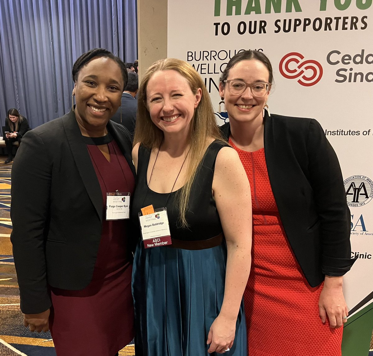 Paige Cooper Byas, PhD (@hanginwithdrc) on Twitter photo And wrapped Friday up connecting with another <a href="/BWFUND/">Burroughs Wellcome Fund</a> awardee, from #PATH <a href="/BWFPATH/">Victoria McGovern 🇺🇸🇬🇷🇮🇪🏴☠️</a>. Congrats <a href="/baldridge_lab/">BaldridgeLab</a> on selection to <a href="/the_asci/">ASCI</a> ! And wrapped Friday up connecting with another <a href="/BWFUND/">Burroughs Wellcome Fund</a> awardee, from #PATH <a href="/BWFPATH/">Victoria McGovern 🇺🇸🇬🇷🇮🇪🏴☠️</a>. Congrats <a href="/baldridge_lab/">BaldridgeLab</a> on selection to <a href="/the_asci/">ASCI</a> !